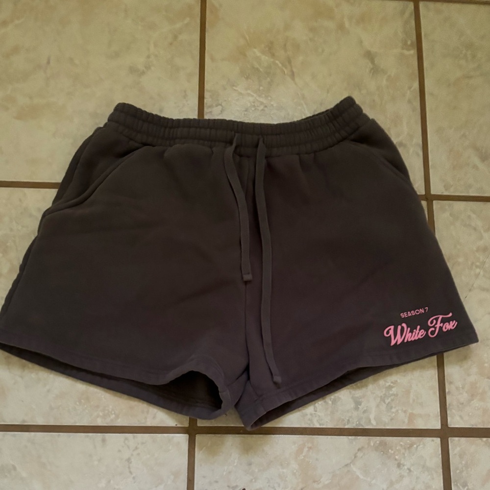 White fox shorts